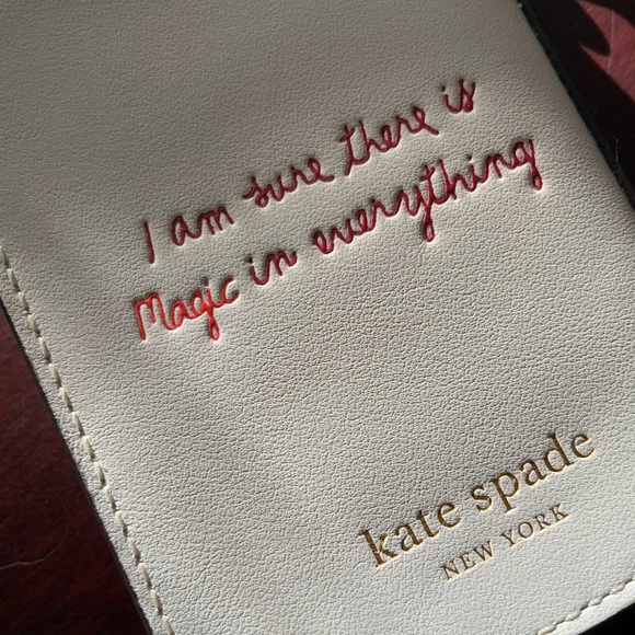 ♠️kate spade♠️ NWOT Secret Garden Coin/Card Keychain - Picture 9 of 14